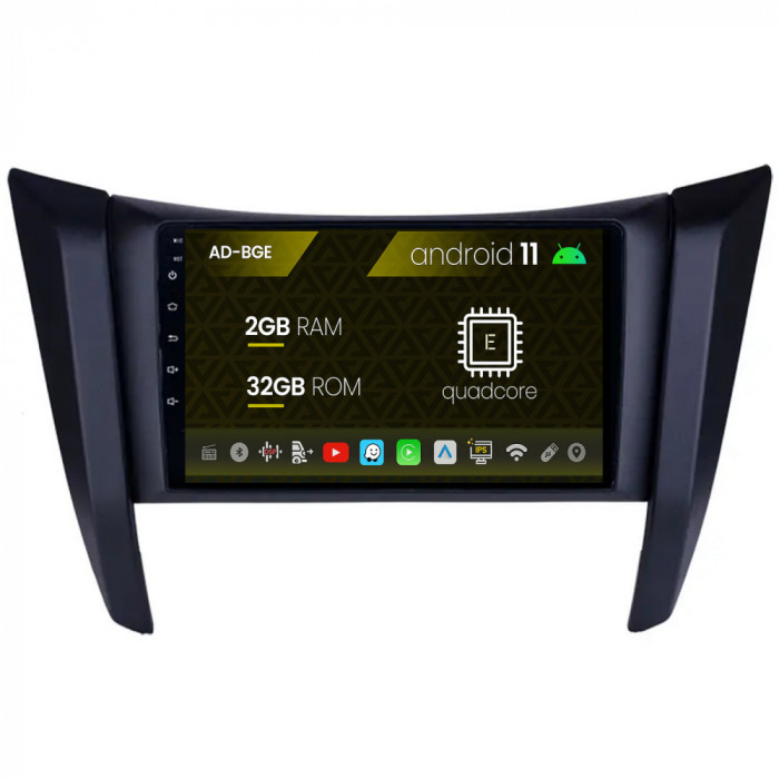 Navigatie Nissan Navara (2015+), Android 11, E-Quadcore 2GB RAM + 32GB ROM, 9 Inch - AD-BGE9002+AD-BGRKIT163v2