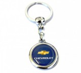 Breloc Premium metal inoxidabil compatibil Chevrolet multicolor