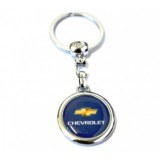Breloc Premium metal inoxidabil compatibil Chevrolet multicolor