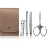 Zwilling Premium Set de manichiură Taupe 4 buc