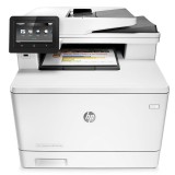 Multifunctionala Second Hand Laser Color HP LaserJet Pro MFP M477fnw, A4, 27ppm, 600 x 600, Scanner, Copiator, Fax, USB, Retea, Wireless NewTechnology