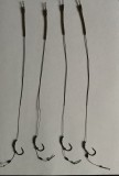 Montura blow back cu anou,carlig nr.10 - set x 4 buc., Carlige Crap