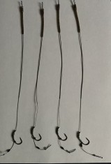 Montura blow back cu anou,carlig nr.8 - set x 4 buc.