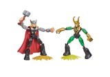 Set figurine Avengers, Bend and Flex - Thor vs Loki, Marvel