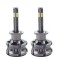 Set 2 LED-uri Auto Techstar&reg; N8, H1, 50w, 5500 Lumeni, 3000K-8000K, AUTO, 12-24 Volti, COB, Canbus, Radiator Aluminiu, 3 Nuante