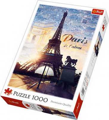 PUZZLE TREFL 1000 PARIS IN ZORI foto