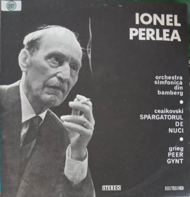 Disc vinil, LP. SUITA &amp;quot;SPARGATORUL DE NUCI&amp;quot;, PEER GYNT-Ionel Perlea, Orchestra simfonica din Bamberg, Ceaikovski foto