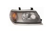 Far MITSUBISHI PAJERO/MONTERO SPORT (K90), 01.2001-12.2007, partea dreapta, DEPO, tip bec H4+W21W+W5W; manual/electric; argintiu, cadru gri; fara mot