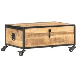 Cumpara ieftin Masuta de cafea, 70 x 50 x 33 cm, lemn masiv de mango