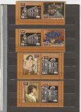 ROMANIA 2018 LP 2191 a PINACOTECA MUNICIPIULUI BUCUREŞTI 85 DE ANI SERIE CU VINIETA MNH NESTAMPILATA
