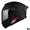 Casca integrala pentru scuter - motocicleta MT Thunder 4 SV A1 negru mat (ochelari soare integrati) &ndash; tip viziera MT-V-28B L (59/60cm)