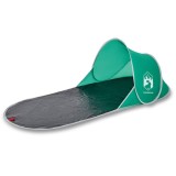 Cort de plaja pop-up, verde marin, impermeabil