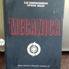 MECANICA - ILIE CONSTANTINESCU