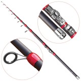 Lanseta fibra de carbon tele-match Baracuda Flash 4,30 metri A: 5-30g.