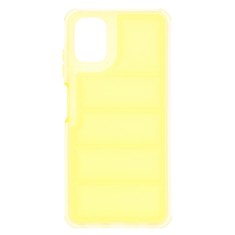 Husa pentru samsung galaxy a06, perne de aer, antisoc, yellow foto