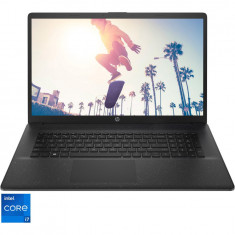 Laptop HP 17-cn2007nq cu procesor Intel® Core™ i7-1255U pana la 4.70 GHz, 17.3, Full HD, IPS, 8GB DDR4, 256GB SSD + 1TB HDD 5400 RPM, NVIDIA® GeForce®