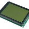 Afișaj LCD grafic 160x128 galben-verde LED