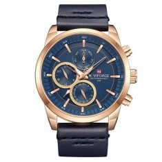 Ceas barbatesc Naviforce Afisare data Quartz Albastru