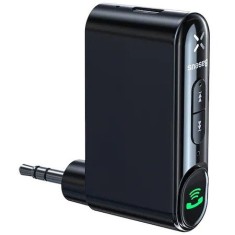 RECEPTOR WIRELESS Jack Baseus, adaptor Bluetooth Jack, bluetooth 5.0, high resolution sound, negru WXQY010001
