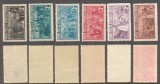 ROMANIA 1933 serie 6 timbre fiscale MNH Fresca Ateneului