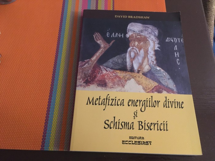 Prof. David Bradshaw, Metafizica energiilor divine și Schisma Bisericii