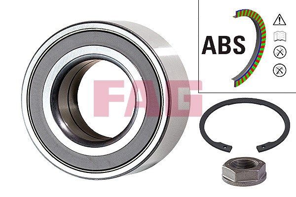 FAG 713 6307 60 Set rulment roata
