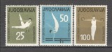 Iugoslavia.1963 C.E. de gimnastica SI.203, Nestampilat