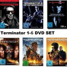 Filme Terminator 1-6 DVD Complete Collection