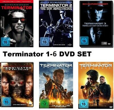 Filme Terminator 1-6 DVD Complete Collection foto