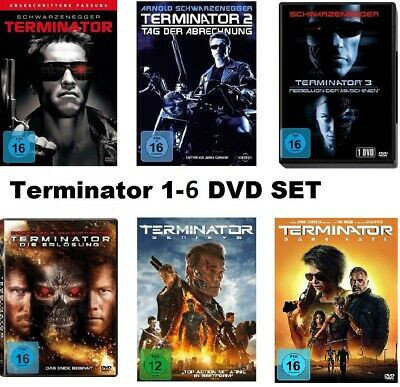 Filme Terminator 1-6 DVD Complete Collection