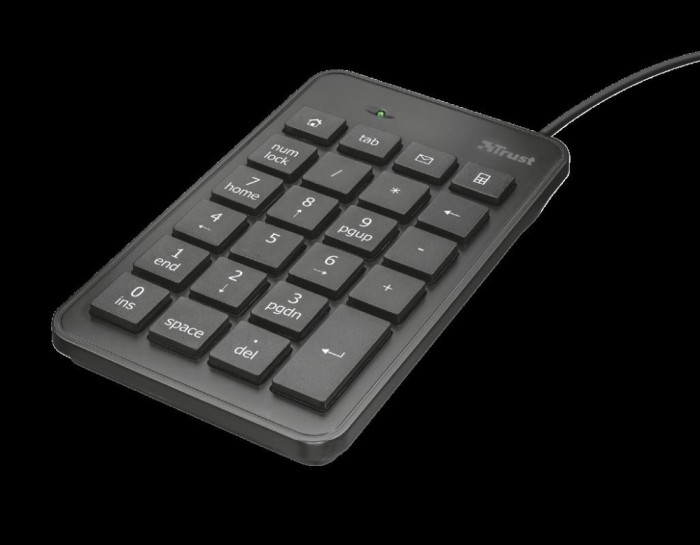 Trust Xalas USB Numeric Keypad, neagra