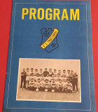 Program fotbal - Camp. div. B-tur 1987/1988 (editat de CS TRACTORUL Brasov)