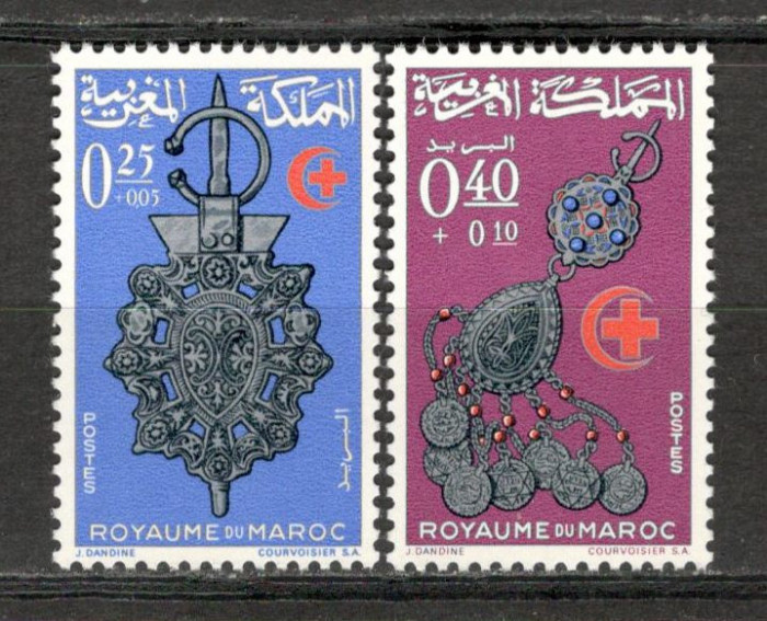 Maroc.1966 Crucea Rosie-Podoabe MM.28