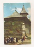 RF194 - Carte Postala - Biserica fostei manastiri Voronet, circulata 1967