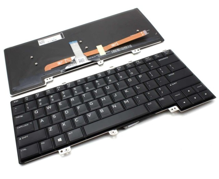 Tastatura Alienware 0CMVJP iluminata backlit, 15 R3 iluminata backlit, NSK-ED1BC iluminata backlit,