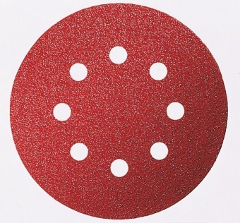 Bosch Set 5 foi de slefuire Expert for Wood and Paint C430, 125mm, G80, 8 orificii - 3165140171267 foto