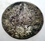 G.382 GERMANIA BAVARIA BAYERN KARL ALBRECHT 3 KREUZER 1736, Europa, Argint