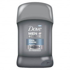 Deodorant Stick DOVE Care Cool Fresh, 50 ml, Pentru Barbati, Protectie 48h, Deodorant Solid, Deodorante Solide, Deodorant Solid Barbatii, Deodorant St foto