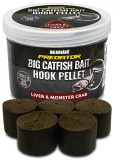 Haldorado Pelete de carlig Catfish Bait Hook Pellet 28 mm, 300g - Liver &amp; Monster Crab