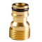 Adaptor robinet 1/2&rdquo; filet exterior alama, Topgarden 400411