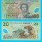 Noua Zeelanda (p#187) 20 Dollars 2005 UNC &#039;Karearea&#039; serie: CK 05173842