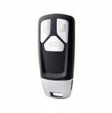 Cheie auto completa compatibila Audi TT 3 butoane Keyless AES48 Chip 434 MHz ASK, Oem