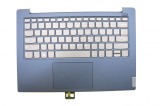 Carcasa superioara cu tastatura palmrest Laptop, Lenovo, IdeaPad S340-14IWL Type 81N7, 5CB0S18588, ET2GK000300, Abyss Blue, iluminata, layout US