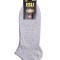 Șosete bărbați scurte de bumbac fără cusături, Esli C-МS-01 - Gri, 29 (44-45)