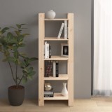 VidaXL Bibliotecă/Separator cameră, 60x35x160 cm, lemn masiv de pin