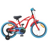 vidaXL Bicicletă pentru Copii 16 Inci pentru 4-6 ani Roșu 42009321