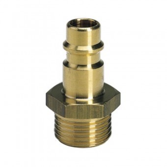 Conector rapid pentru furtun compresor Strend Pro Airtool EQ-4, 3/8&amp;quot;, cu filet exterior foto