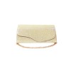Geanta Plic Dama Aurie Sclipitoare Ocazii Petreceri 25x12 cm Magrot 20431 Plic Cadou Lant Aurie