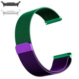 Curea otel, Milanese Loop Slim, compatibila cu Samsung Galaxy Watch9 44mm, Purple Gold