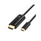 Cablu USB TYPE C - HDMI 3m 4K30Hz Choetech XCH-0030/BK